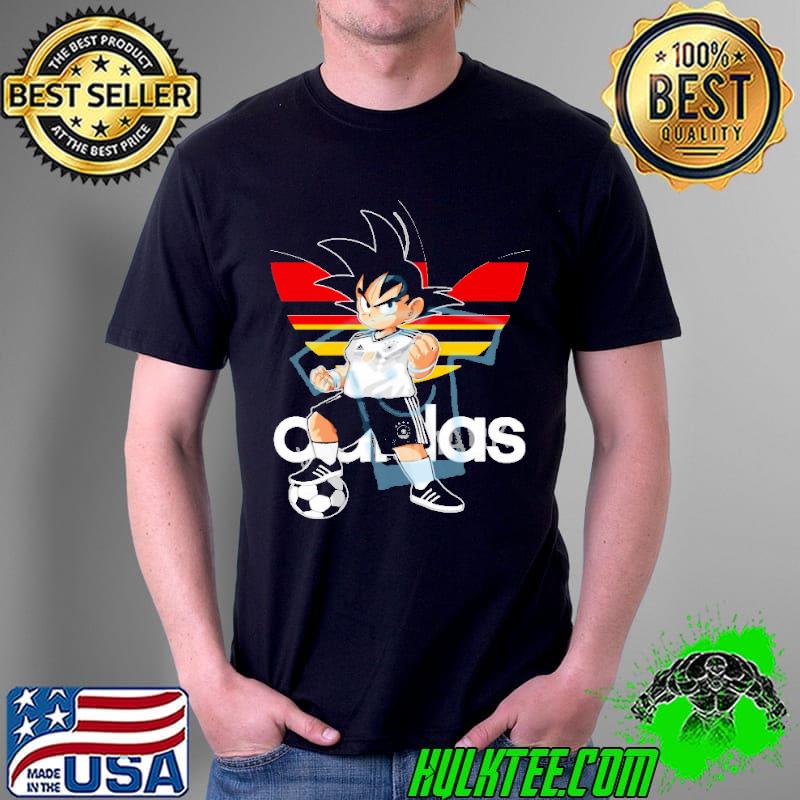 Official 2018 World Cup Germany Team Goku Dragon Ball x Adidas Shirt Unisex Official 2018 World Cup Germany Team Goku Dragon Ball x Adidas Shirt Unisex