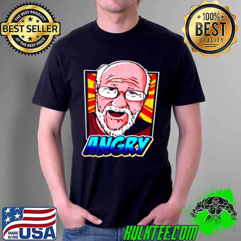 Official Angry Grandpa Angry Portrait Unisex Official Angry Grandpa Angry Portrait Unisex