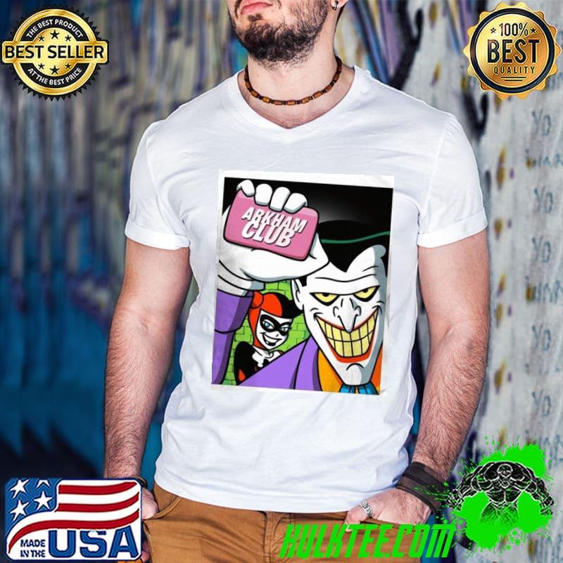 Official arkham Club Comic Shirt