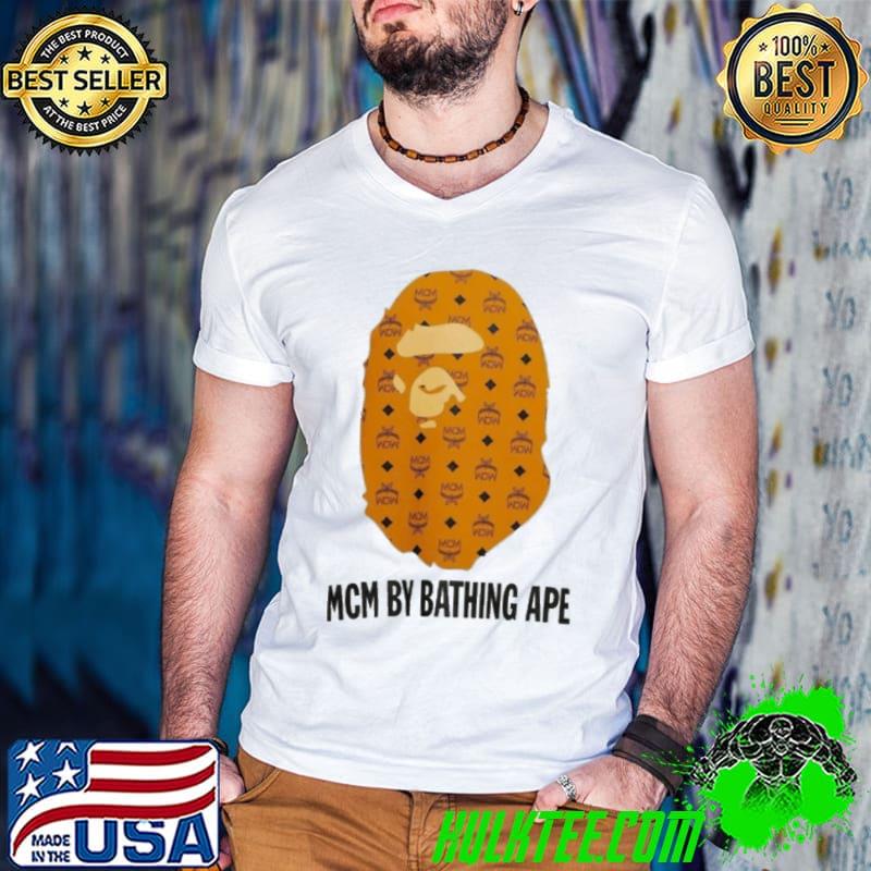 Official Bape X Mcm Camo Ape Head Mcm By Bathing Ape Shirt