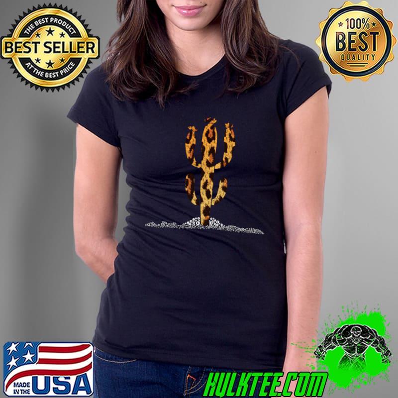 Official cactus Leopard Cheetah T-s Ladies Tee Official cactus Leopard Cheetah T-s Ladies Tee