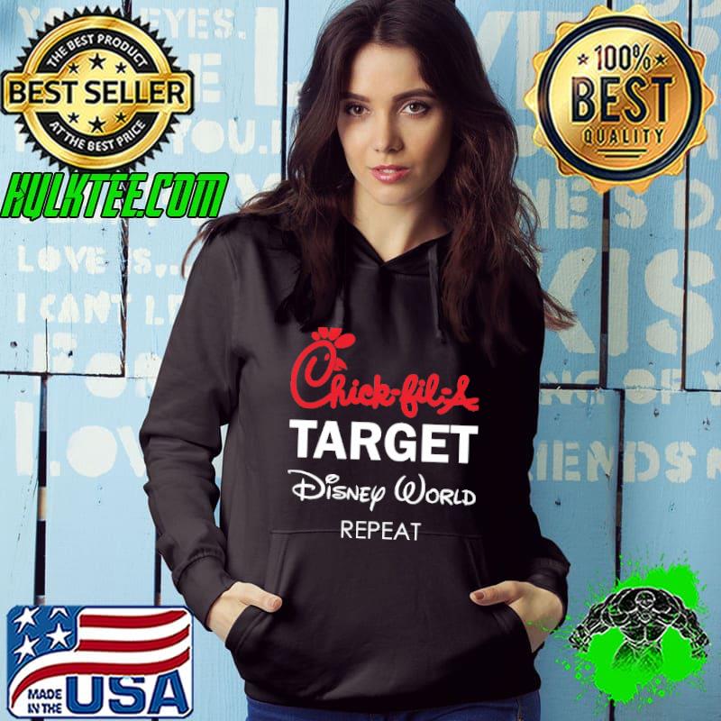 Official chick-Fil-A Target Disney World Repeat Shirt Official chick-Fil-A Target Disney World Repeat Shirt