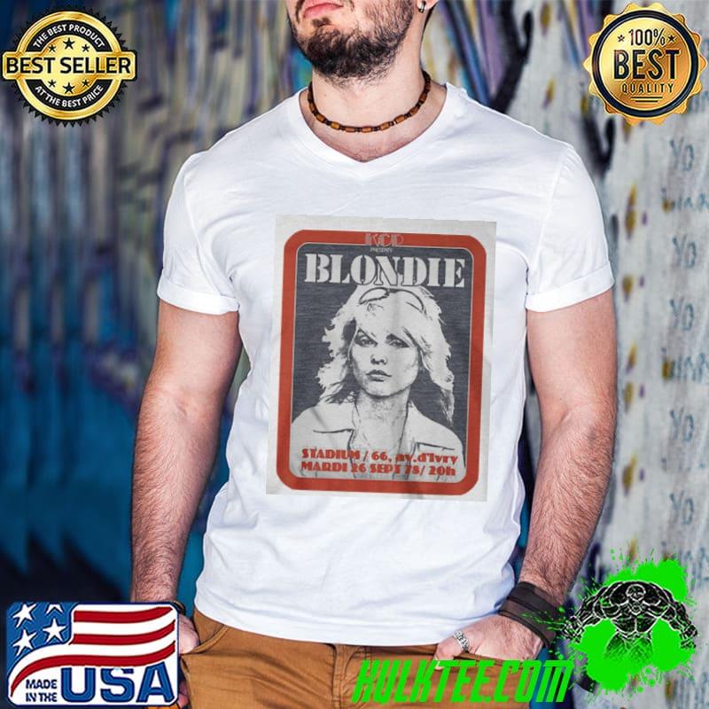 Official Concert poster blondie shirt