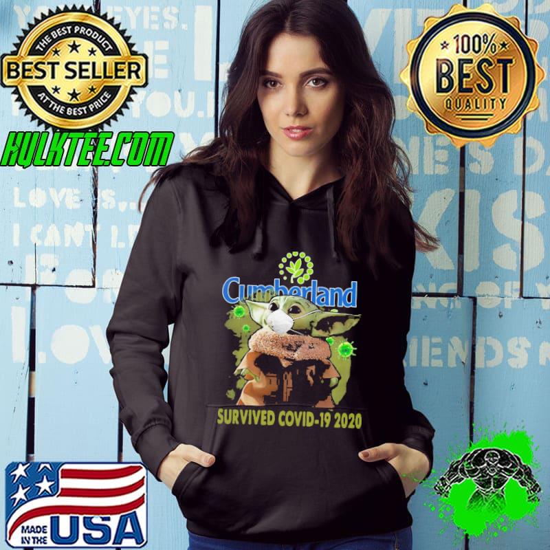 Official Cute Baby Yoda Cumberland Farms Survived Covid-19 2020 Shirt