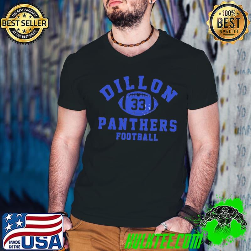 Official Dillon 33 Panthers Football Unisex T-Shirt Guys V Neck Official Dillon 33 Panthers Football Unisex T-Shirt Guys V Neck