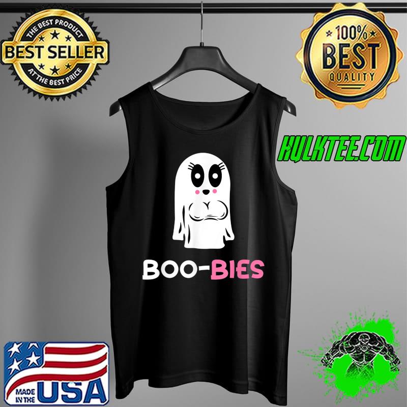 Official funny Female Kawaii Ghost with Boo-Bies, Halloween Costume T-Shirt Tank Top Official funny Female Kawaii Ghost with Boo-Bies, Halloween Costume T-Shirt Tank Top