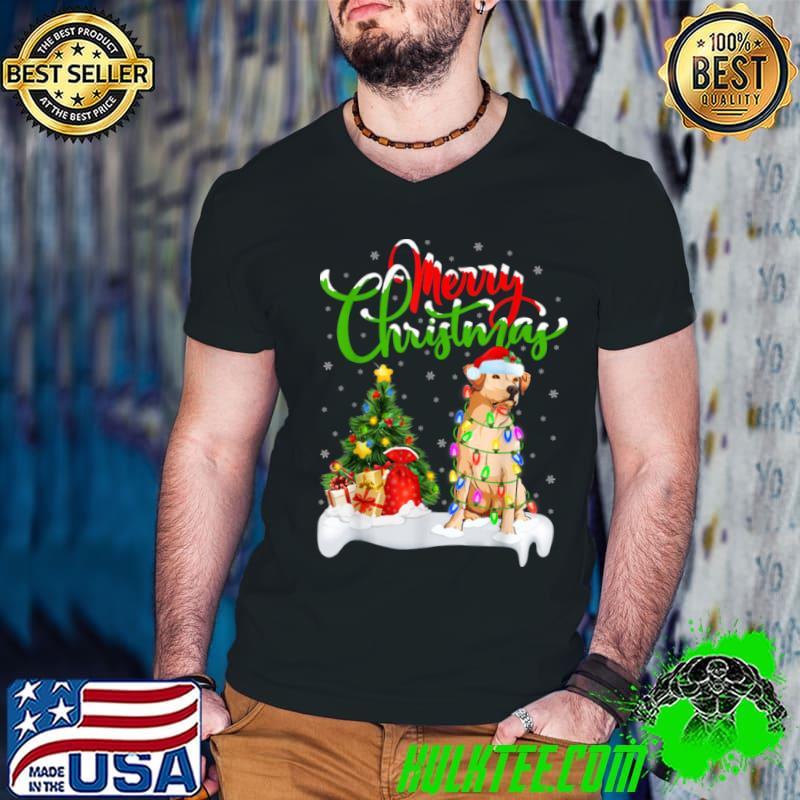 Official Funny Labrador Dog Lover Xmas Lighting Labrador Christmas T Shirt Official Funny Labrador Dog Lover Xmas Lighting Labrador Christmas T Shirt