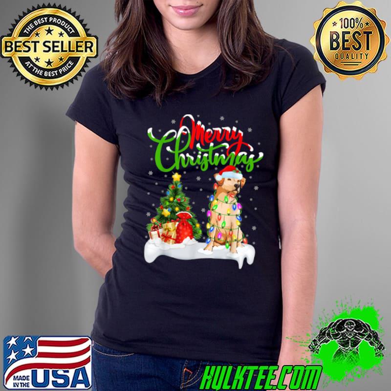 Official Funny Labrador Dog Lover Xmas Lighting Labrador Christmas T Shirt Ladies Tee Official Funny Labrador Dog Lover Xmas Lighting Labrador Christmas T Shirt Ladies Tee