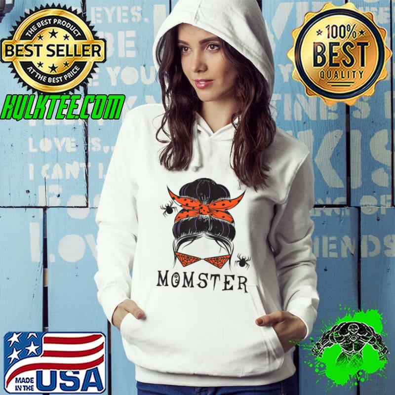 Official funny Momster Halloween Witch Spider Cute Momster Glass Tee T-Shirt Hoodie Official funny Momster Halloween Witch Spider Cute Momster Glass Tee T-Shirt Hoodie