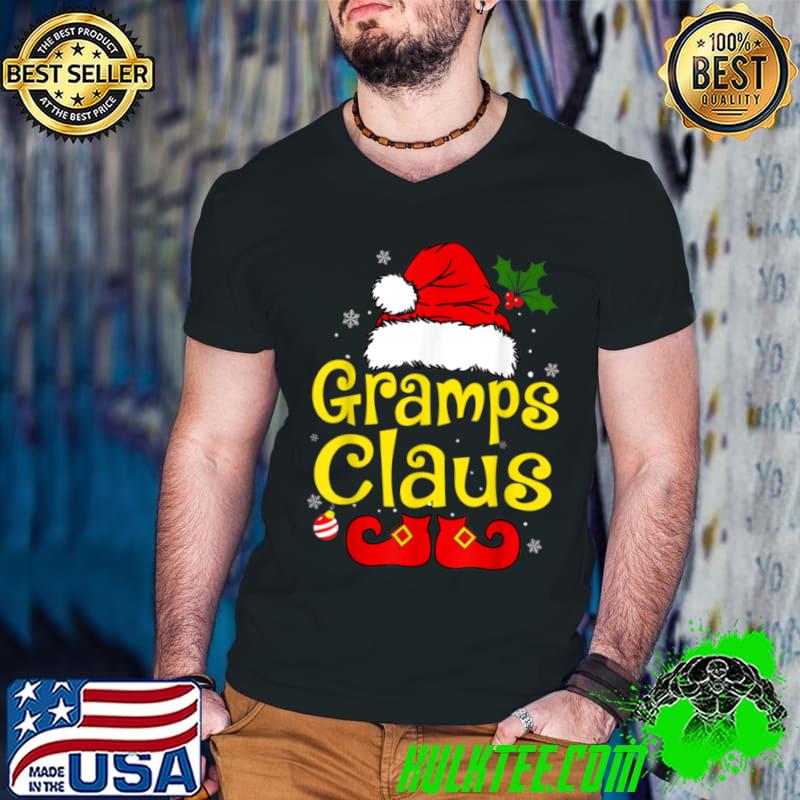 Official Gramps Claus Shirt Christmas Pajama Family Matching Xmas T Shirt