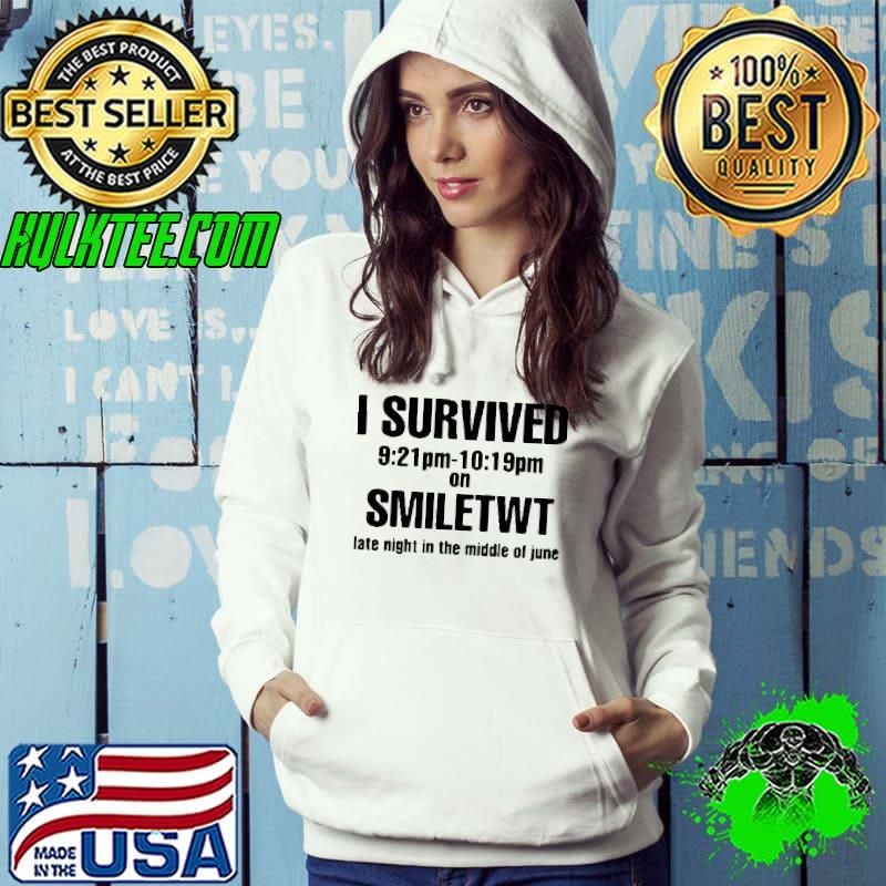 Official I Survived Smiletwt Late Night In The Middle Of June Shirt