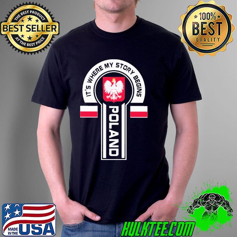 Official Its where my story begins Poland logo Unisex Official Its where my story begins Poland logo Unisex