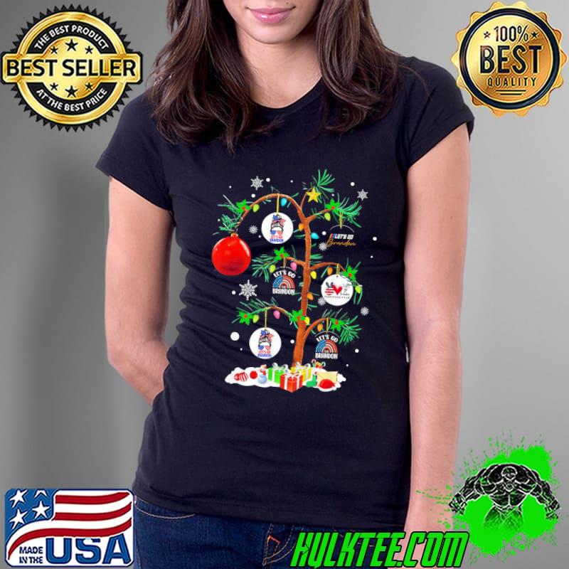 Official Let’s Go Brandon Christmas Tree Ornament Impeach Biden T-Shirt Ladies Tee Official Let’s Go Brandon Christmas Tree Ornament Impeach Biden T-Shirt Ladies Tee
