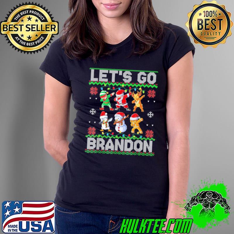 Official Let’s Go Branson Brandon Ugly Christmas Dab Santa Friends T-Shirt Ladies Tee Official Let’s Go Branson Brandon Ugly Christmas Dab Santa Friends T-Shirt Ladies Tee