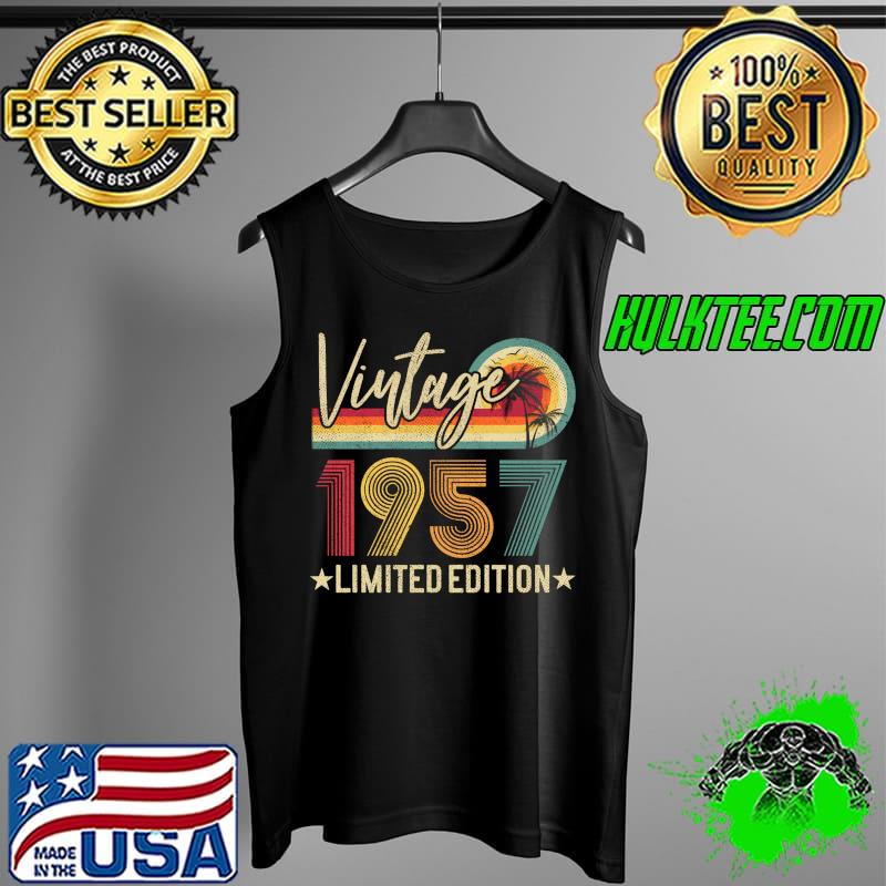 Official limited Edition 1957 65th Birthday Gift Vintage 65 Years Old T-Shirt Tank Top Official limited Edition 1957 65th Birthday Gift Vintage 65 Years Old T-Shirt Tank Top