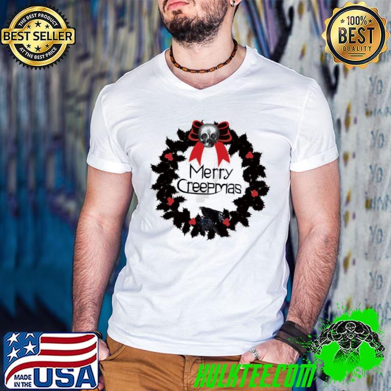 Official Merry Creepmas Gothic Wreath Unisex Sweatshirt Official Merry Creepmas Gothic Wreath Unisex Sweatshirt
