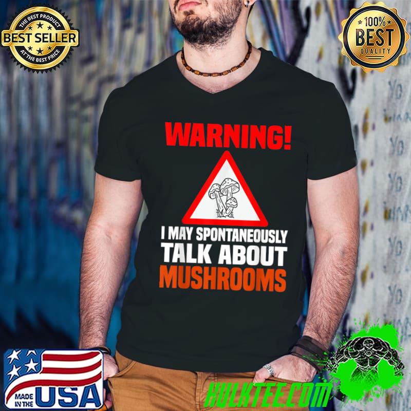 Official mushroom Shirt Humor Fungi Expert Mycology Mushroom Lover T-Shirt