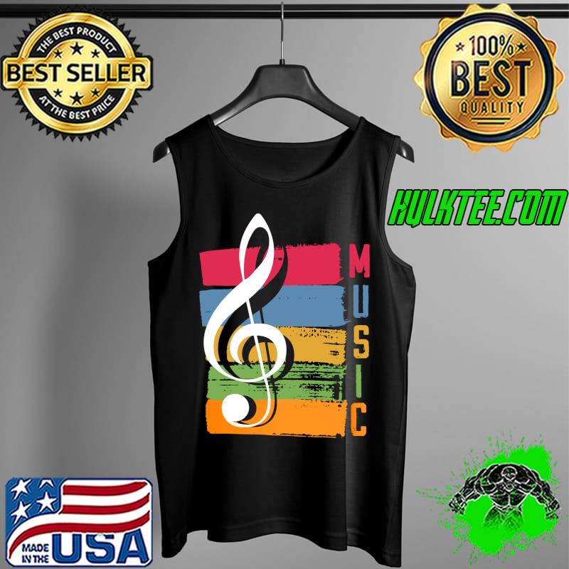 Official musician Singer Musical Instruments Music Lover Treble Clef T-s Tank Top Official musician Singer Musical Instruments Music Lover Treble Clef T-s Tank Top