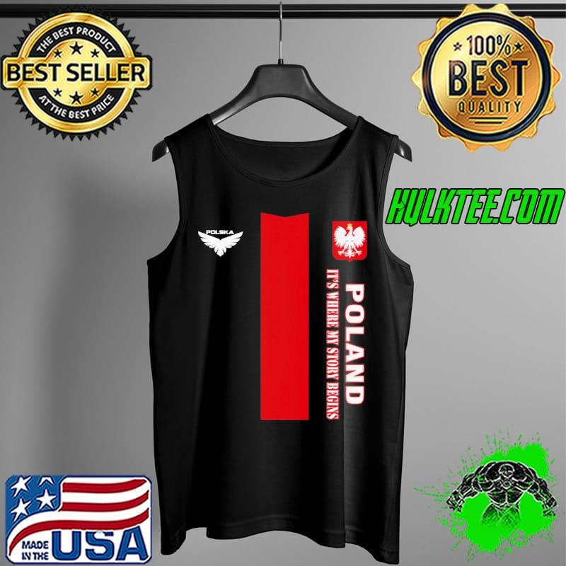 Official Poland its where my story begins dsa 2 logo Tank Top Official Poland its where my story begins dsa 2 logo Tank Top