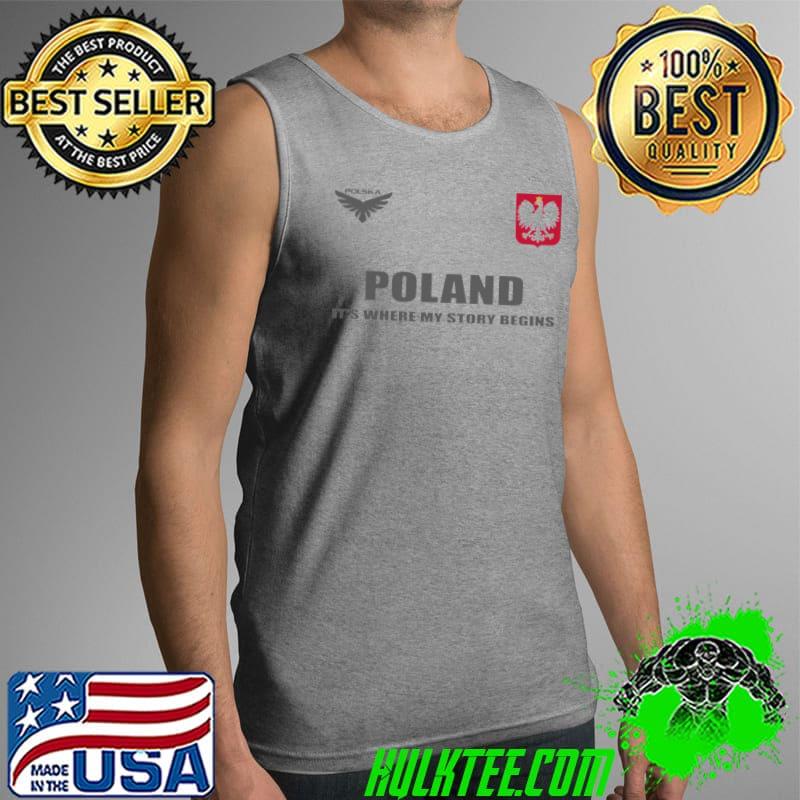 Official Poland its where my story begins dsa 3 logo Tank Top Official Poland its where my story begins dsa 3 logo Tank Top
