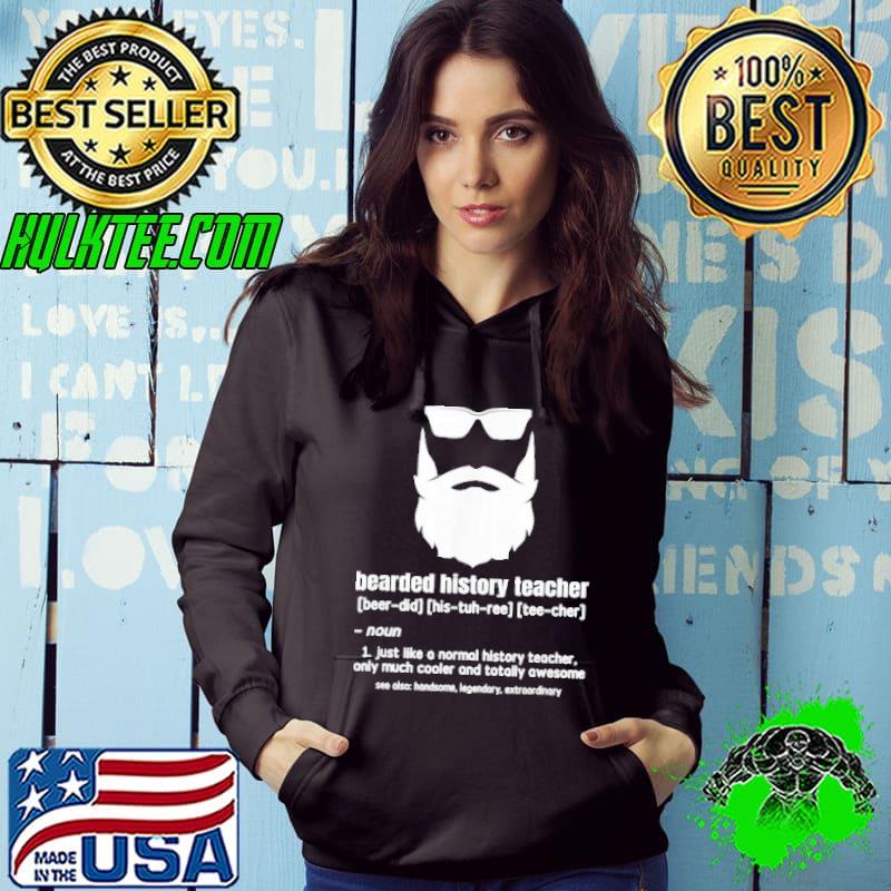 Official Professor ancient teaching Education bearded history Teacher shirt