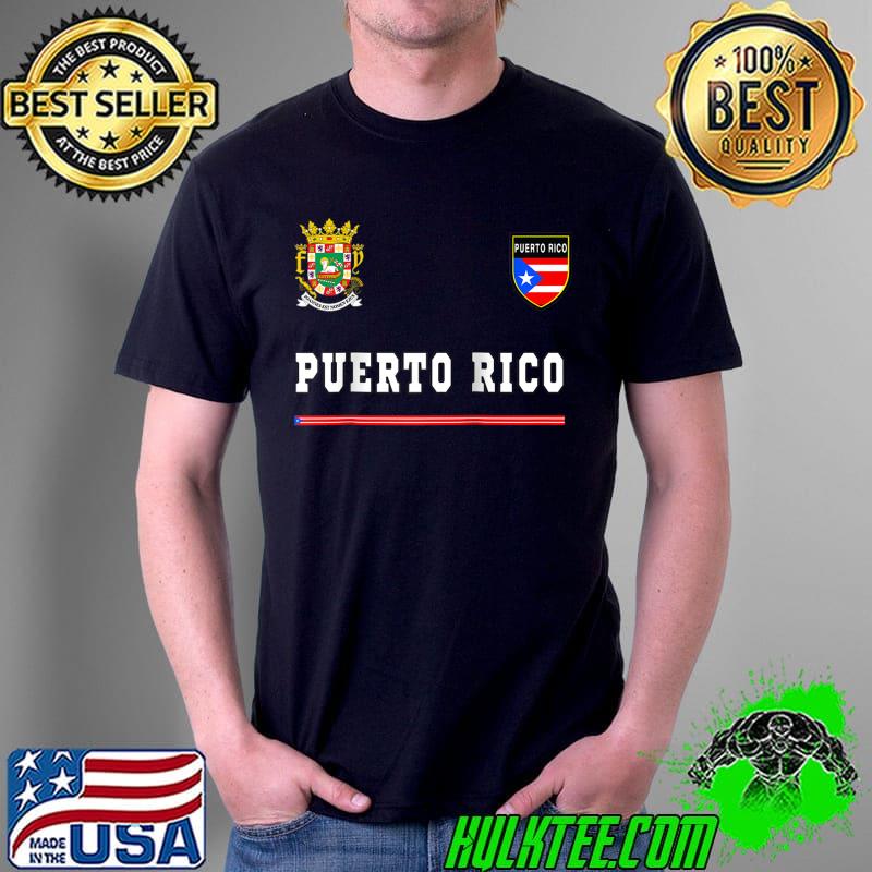 Official puerto Rico SportSoccer Jersey Tee Flag Football T-s Unisex Official puerto Rico SportSoccer Jersey Tee Flag Football T-s Unisex