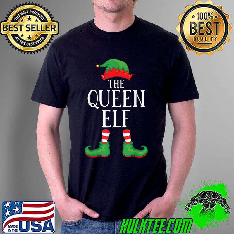 Official queen Elf Matching Group Xmas Funny Family Christmas T-Shirt Unisex Official queen Elf Matching Group Xmas Funny Family Christmas T-Shirt Unisex