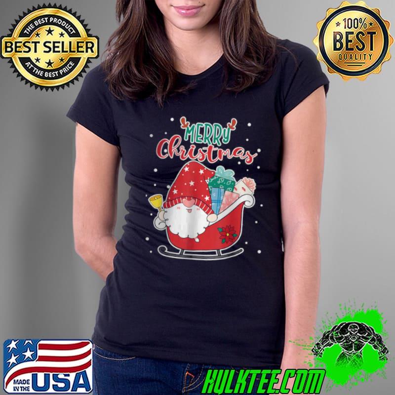 Official Santa’s Favorite Gnome Hanging with My Gnomies Santa Xmas T Shirt Ladies Tee Official Santa’s Favorite Gnome Hanging with My Gnomies Santa Xmas T Shirt Ladies Tee