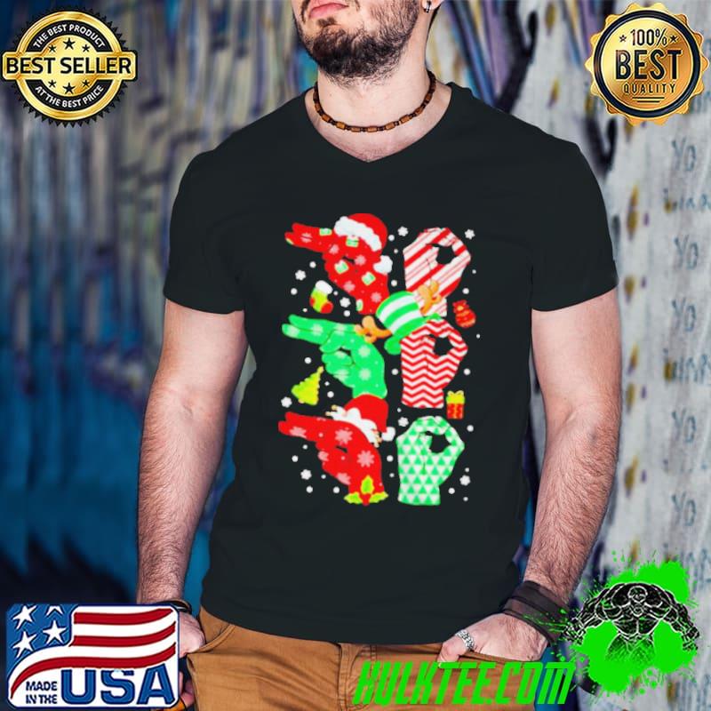 Official sIGN LANGUAGE TREE 2021 CHRISTMAS SHIRT
