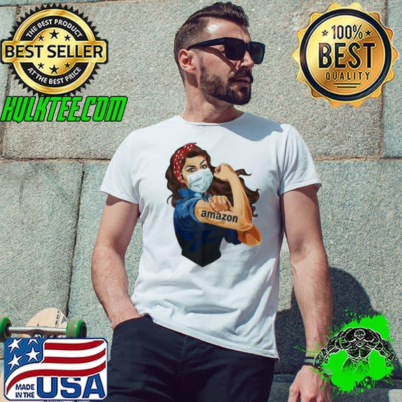 Official Strong Woman Mask Tattoo Amazon Shirt Unisex Official Strong Woman Mask Tattoo Amazon Shirt Unisex