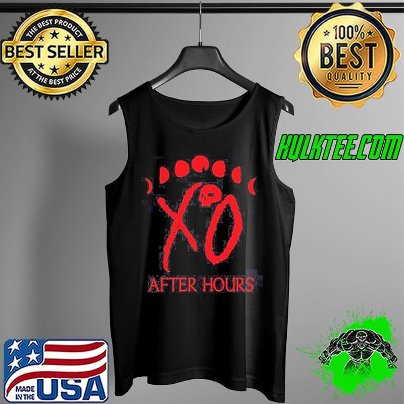 Official The Weeknd After Hours XO Logo Unisex T-Shirt Tank Top Official The Weeknd After Hours XO Logo Unisex T-Shirt Tank Top
