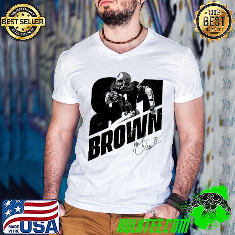 Official Tim Brown 81 Cut Signature Shirt