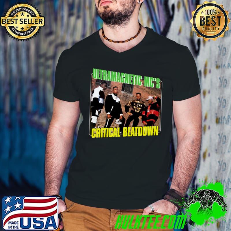 Official ultramagnetic Mc'S Critical Beatdown Shirt
