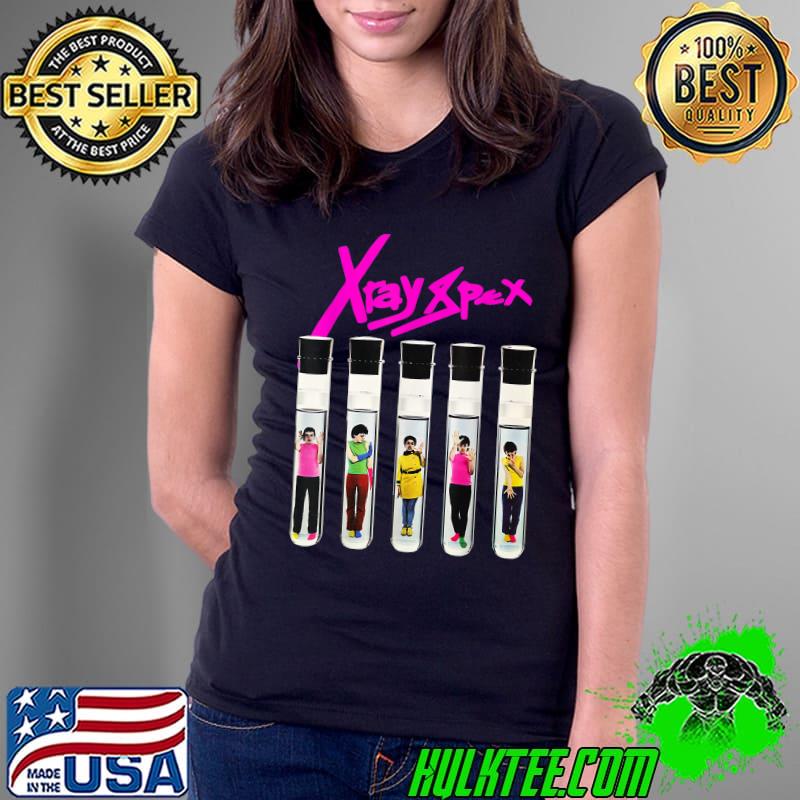 Official x-Ray Spex's Bandd T-Shirt Ladies Tee Official x-Ray Spex's Bandd T-Shirt Ladies Tee