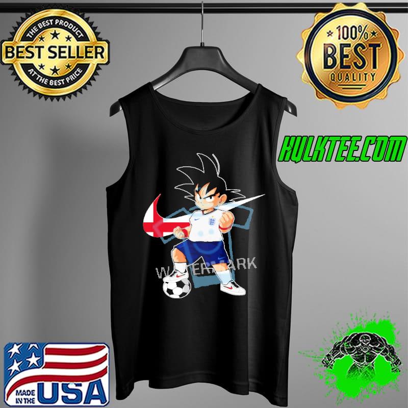 Original 2018 World Cup England Team Goku Dragon Ball x Nike Shirt Tank Top Original 2018 World Cup England Team Goku Dragon Ball x Nike Shirt Tank Top