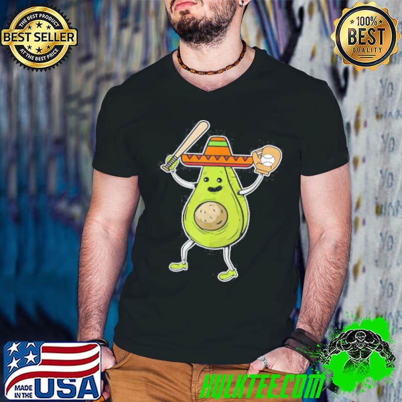 Original Avocado Baseball Cinco De Mayo Avogato Mexican Fiesta Shirt
