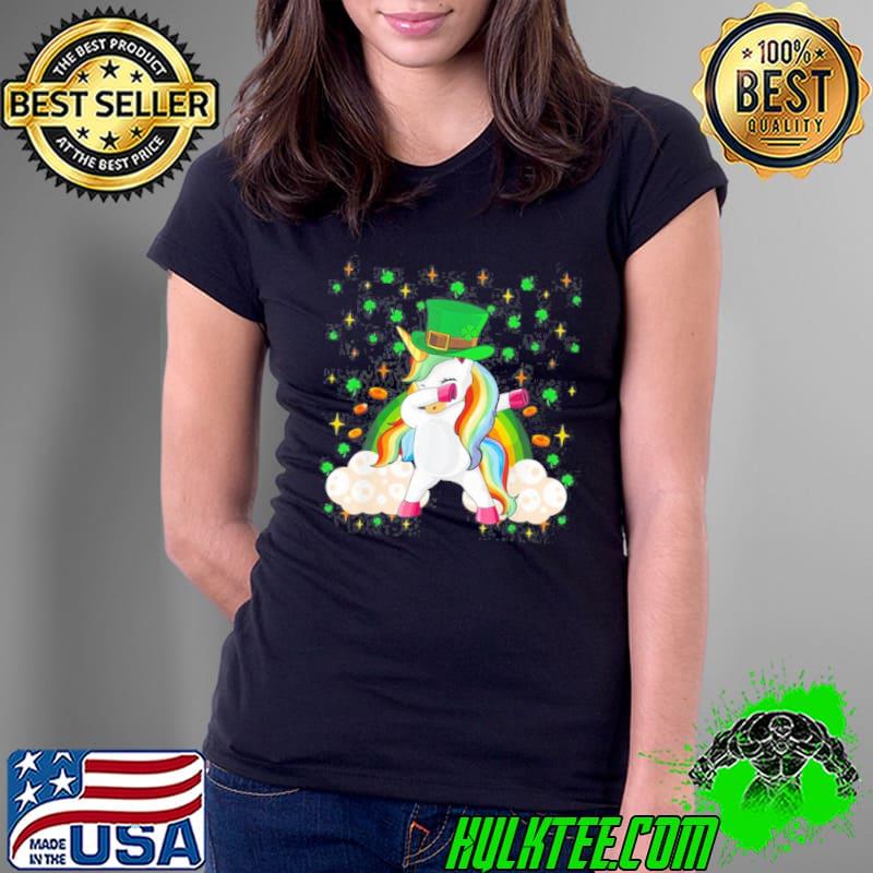 Original Boys Girls Dabbing St Patricks Dab Unicorn Shirt Ladies Tee Original Boys Girls Dabbing St Patricks Dab Unicorn Shirt Ladies Tee