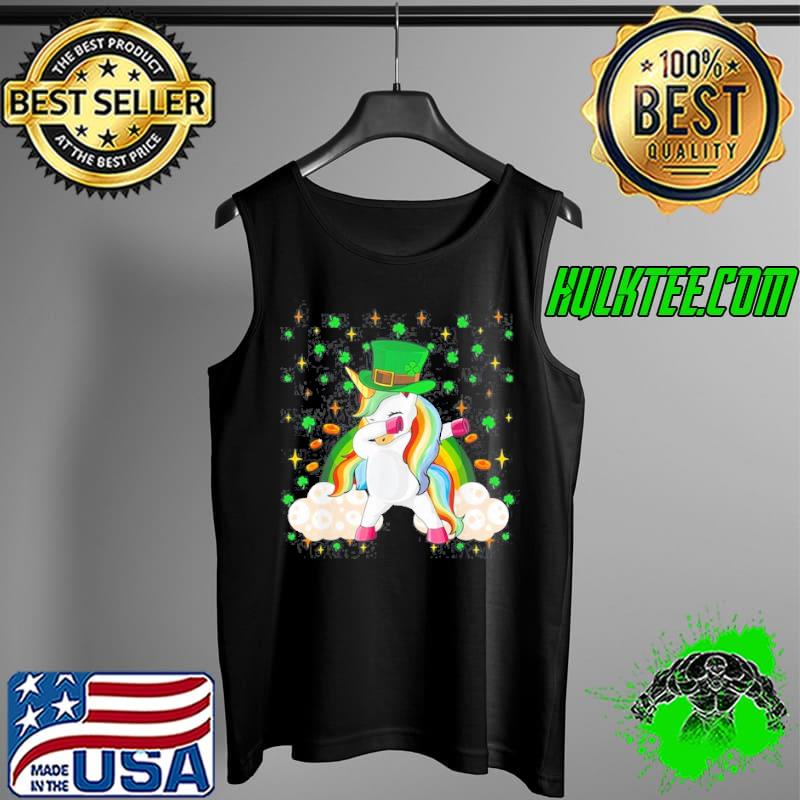 Original Boys Girls Dabbing St Patricks Dab Unicorn Shirt Tank Top Original Boys Girls Dabbing St Patricks Dab Unicorn Shirt Tank Top