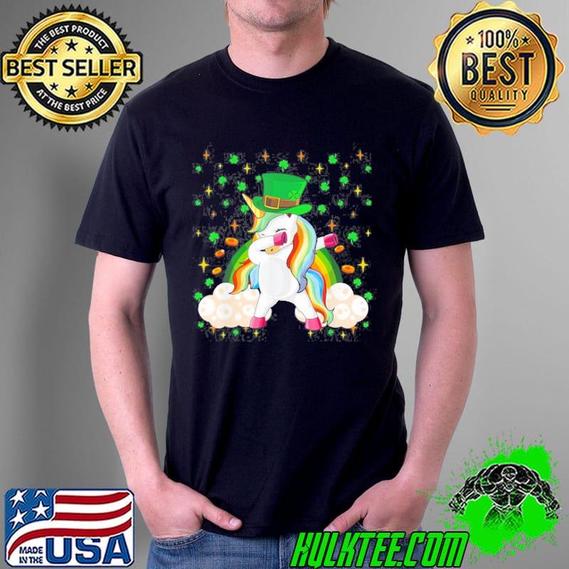 Original Boys Girls Dabbing St Patricks Dab Unicorn Shirt Unisex Original Boys Girls Dabbing St Patricks Dab Unicorn Shirt Unisex