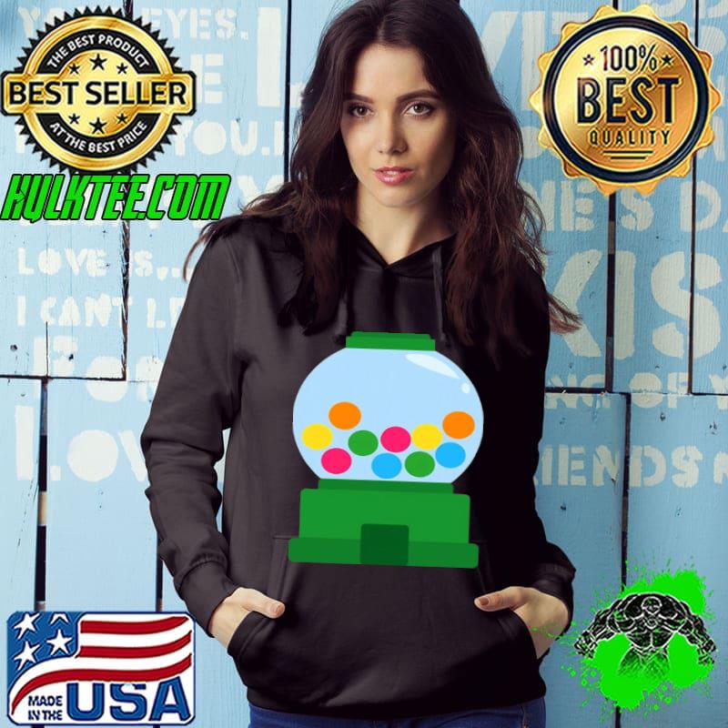 Original Bubble Gum Dispenser Costume Chew Candy Halloween T shirt