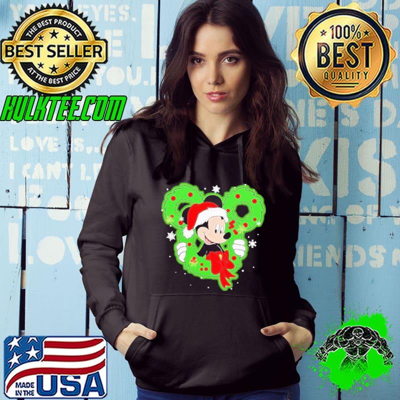 Original Cute Mickey Mouse Santa Happy Christmas 2020 Shirt