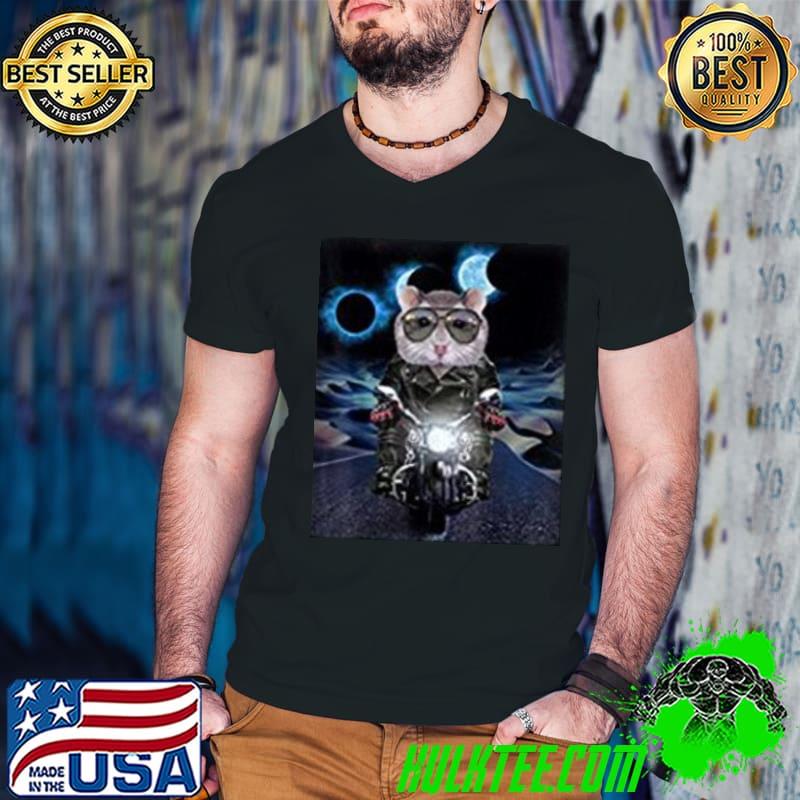 Original Dwarf Hamster Ride Motorcycle Shirt