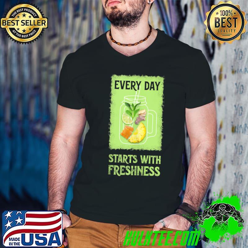 Original fresh Juice Healthy Eating Theme Ginger Mint Honey Pineapple T-s Guys V Neck Original fresh Juice Healthy Eating Theme Ginger Mint Honey Pineapple T-s Guys V Neck