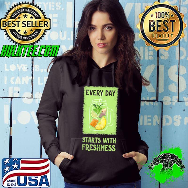 Original fresh Juice Healthy Eating Theme Ginger Mint Honey Pineapple T-shirt Original fresh Juice Healthy Eating Theme Ginger Mint Honey Pineapple T-shirt