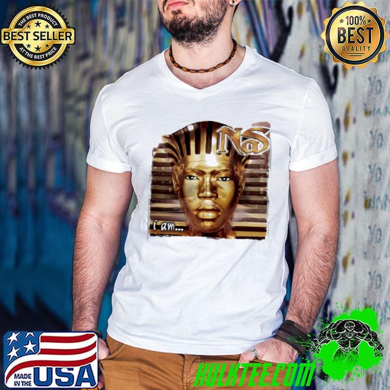 Original gold Nas I Am Vintage Shirt