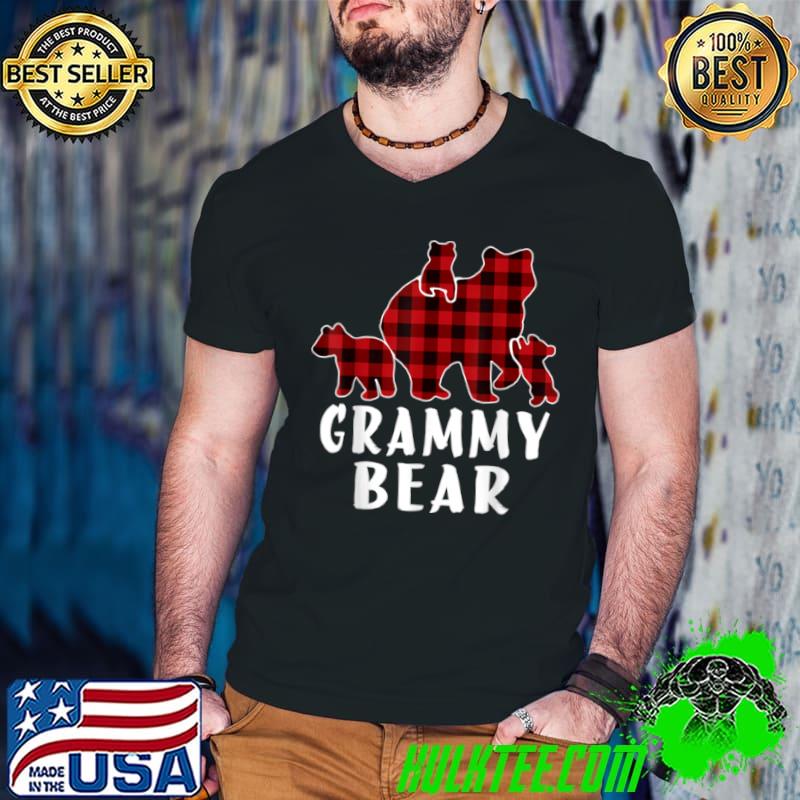 Original Grammy Bear 3 Cubs Shirt, Christmas Mama Bear Plaid Pajama T Shirt Original Grammy Bear 3 Cubs Shirt, Christmas Mama Bear Plaid Pajama T Shirt