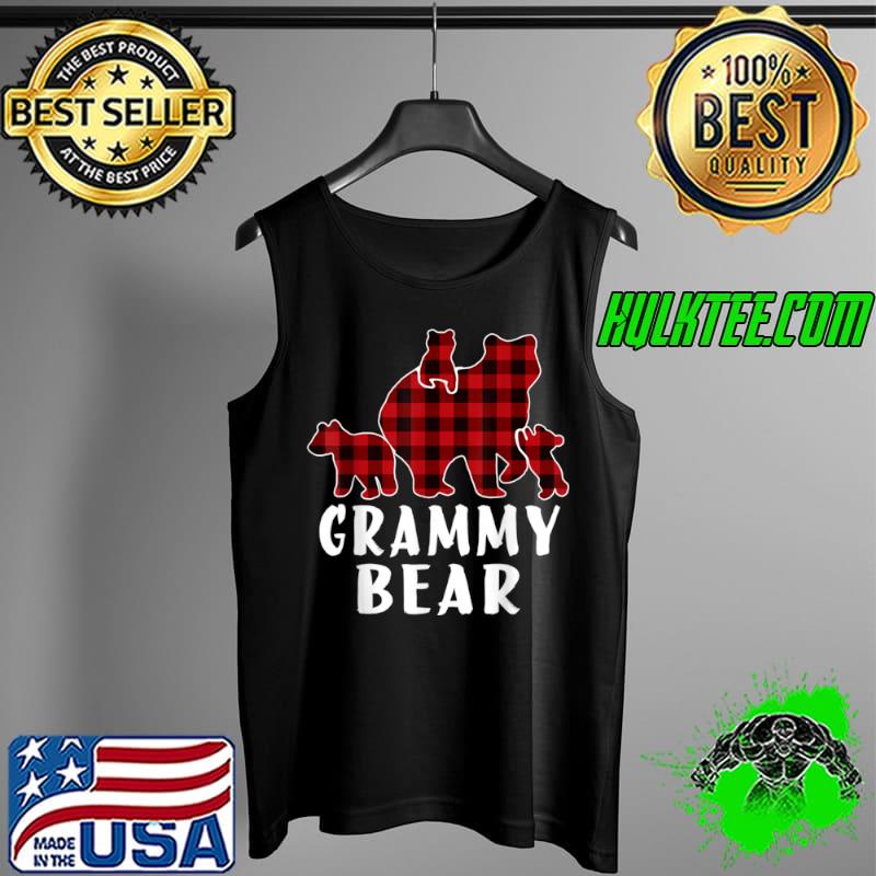 Original Grammy Bear 3 Cubs Shirt, Christmas Mama Bear Plaid Pajama T Shirt Tank Top Original Grammy Bear 3 Cubs Shirt, Christmas Mama Bear Plaid Pajama T Shirt Tank Top