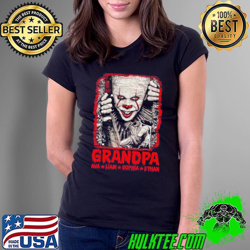 Original Grandpa IT Horror Shirt Ladies Tee Original Grandpa IT Horror Shirt Ladies Tee