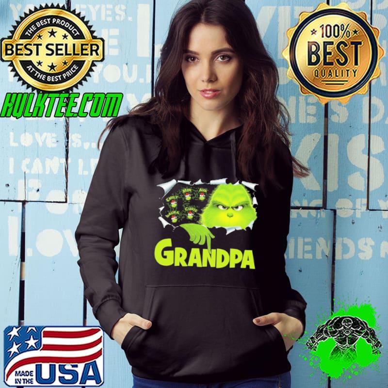 Original grinch Emily Min Ava Laura Curis Grandpa Christmas Shirt Hoodie Original grinch Emily Min Ava Laura Curis Grandpa Christmas Shirt Hoodie