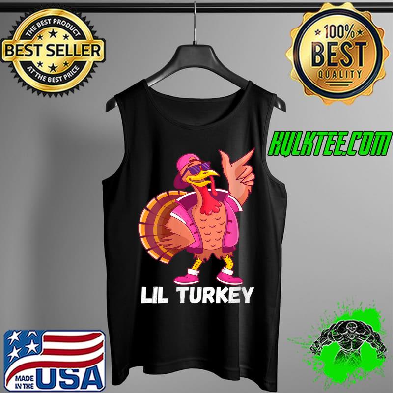 Original lil Turkey Funny Thanksgiving Sarcastic Hip Hop Rap T-Shirt Tank Top Original lil Turkey Funny Thanksgiving Sarcastic Hip Hop Rap T-Shirt Tank Top